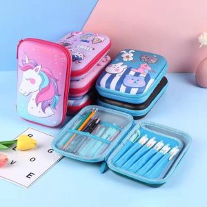 3D EVA & PU Large Capacity Pencil Cases: High Value Gift Stationery