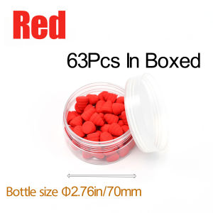 Topranc Conical EVA Foam Pop Up Beads High Buoyancy Floating Carp Fishing Bait for Zig Rig Hair Rig Anti‑Bottom Terminal Tackle