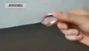 [HCM] Đệm silicone trong suốt chống va đập cửa silicone mềm mại lót dán tường -Joyee