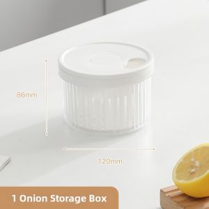 Dehub | Vegetable Storage Container Freshness Drainage Segregation Box