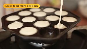 Takoyaki Grill Pan: A Nonstick Octopus Ball Baking Mold