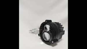 N2 Laser Gun 60W White&Yellow Mini Driving Light Waterproof For Motorcycle MDL Auxiliary Light