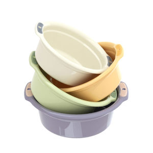 Thickened Plastic Washbasin Washing Basin For Home Large Feet-Washing Basin Student Dormitory Baby and Infant Small Basin Durable