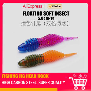 MrLurion 10pieces a box 5cm 1g soft Wobbler for Bass/Trout/ Pike Crankbaits Fishing Artificial Swimbait Tackle for drop shot Rig