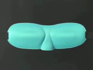 AISLEEP SOFT 3D SLEEPING GOOGLES / KACAMATA TIDUR - BLACK