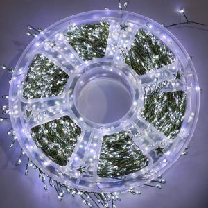 1.5M/20M/50M Christmas Tree Invisible Decoration Night Light Green Copper Wire LED Light String USB Light Outdoor Decoration