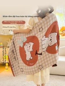 SHAYA | Absorbent Cartoon Cotton Terry Bath Towel