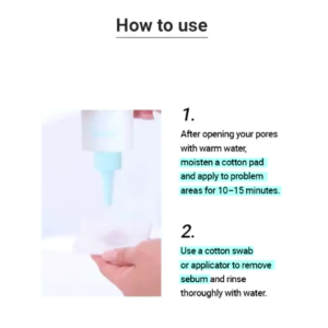 Korean ILSO Blackhead Extracting Liquid 150mlPore Cleanser for Sebum & Acne Control Gentle Formula