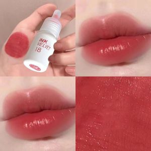Film Forming ~ Cotton Candy Small Feeding Bottle Water Light Ins Mirror Lip Lacquer White Daily Student Party Fake Plain Face Non-Mainstream Style