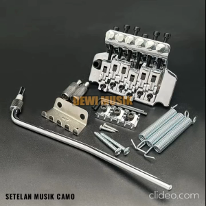 TREMOLO UPDOWN GITAR FLOYD ROSE KOREA WARNA CHROME AG001 / TREMOLO UPDOWN BRIDGE GUITAR (SC3007)