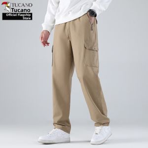 TUCANO | 100 Cotton Loose Multi Pocket Leisure Trousers