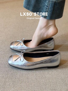 LAOXIANSHENG | Soft Leather Ballet Flats Shoes Women
