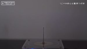 Tesla Coil Musik Long Arc dan Black Music Dual Mode Palm Flash Bluetooth 10CM Science