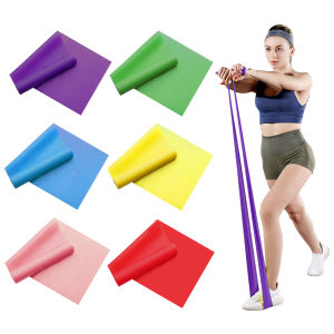 Yoga Pilates Resistance Band Fitness Elastic Resistance Bands Training Stretching Pilates Crossfit Workout Gym Equipment