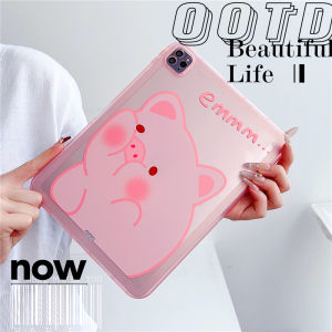 For Samsung Galaxy Tab A9+ A9 A8 A7 S6 Lite S7 S7+ S7FE S8 S8+ S9 S9+ S9FE S9+ S9FE+ 5G 11.0" 10.4" 10.5" 12.4" 8.0" Kids Tablet TPU Portable Shockproof Cuet Cartoon Back Cover