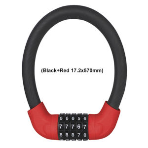 22 Inch Bicycle Cable Lock 5 Position Combination Lightweight Portable Bike Lock 068 Inch Thick For Secure Parking