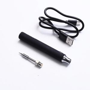 Bàn Ủi Hàn USB Mới Nhất Thiết Kế Cắm Type-C Mini 3 Chế Độ Điều Chỉnh Nhiệt Độ 300-450 ° Bút Hàn Điện C Dành Cho Các Dự Án DIY
