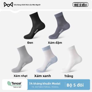Tất lưới MiiOW cho nam làm bằng Modal thoáng khí chống mùi thấm mồ hôi kháng khuẩn