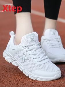 XTEP | Giày Thể Thao Nữ Thông Gió Nhẹ Chống Sốc