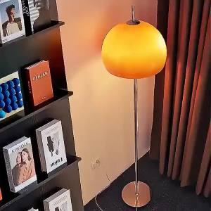 Arc Glass Floor Lamp Ambient Mushroom Table Lamp for Living Room BedroomDimmable Floor Light