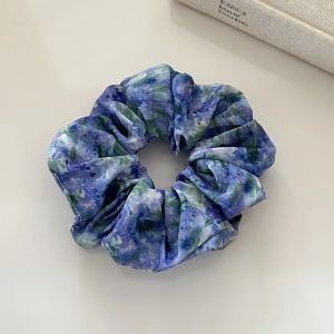 Dây Buộc Tóc Nhiều Màu Sắc Nghệ Thuật Họa Tiết Ruột Già Dành Cho Nữ Quyến Rũ Đa Năng Chất Liệu Thun Co Giãn.