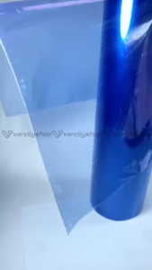 Stiker Hybrid Biru Headlamp Headlight Stiker Lampu Mobil Motor Blue