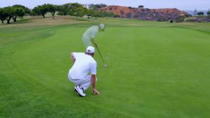 ไม้กอล์ฟพัตเตอร์ตั้งได้ Stand Up Mazel Golf Center Putter with Graphite Shaft