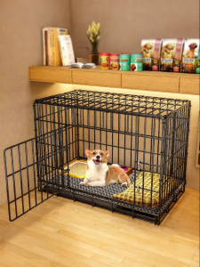 SHUITIANYIFANG | Small to Medium Dog Cage Foldable with Tray