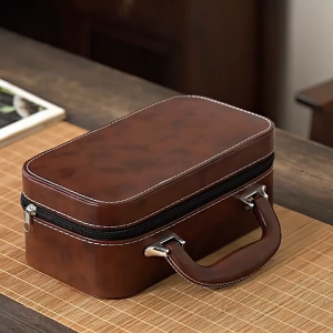 【READY STOCK 】Travel tea set outdoor portable tea set Cawan Dan Teko便携式旅行包