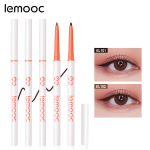 LEMOOC Long Lasting Waterproof Eyeliner Gel Ultra Slim Eyeliner Pencil Soft High Pigment Eyeliner