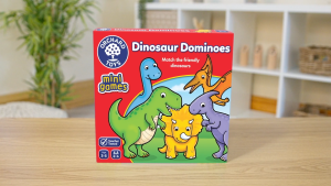 Trò chơi trí tuệ Dinosaur Dominoes giúp trẻ nhận dạng màu sắc và kỹ năng quan sát ghi nhớ