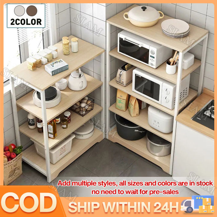 4/5/6 Layers Kitchen Rack Oven Rack Microwave Rack Organizer Rack ...