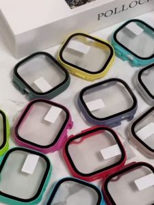 FREEL Kính + Ốp Cho Apple Watch Ốp Bảo Vệ Màn Hình PC Siêu 49Mm Phụ Kiện Đồng Hồ Thông Minh Cường Lực Giảm Xóc Dòng Đồng Hồ Thông Minh Siêu 49Mm