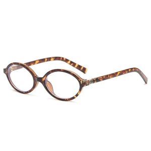Y2K Oval Anti Blue Light Blocking Glasses Womens Clear Anti Radiation Filter Glasses Anti Radiation Eyeglass