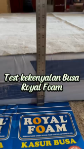 Kasur Busa Royal Foam Tebal 14cm dan 19cm Ukuran Lebar Mulai Dari 90cm Sampai 180cm