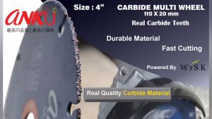 Anku Carbide Multi Wheel Mata Gerinda Potong Multi Serbaguna 110 mm