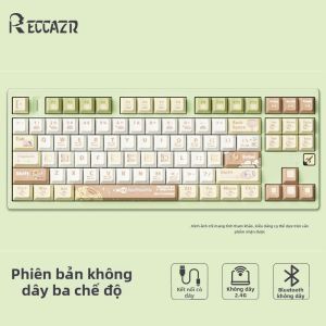 Bàn Phím Cơ Chế Độ 3 Tùy Chỉnh Khung Nhôm
