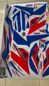 CBR striping CBR motor HONDA motor sticker variasi Racing IP.C-4 (cod) stiker motor