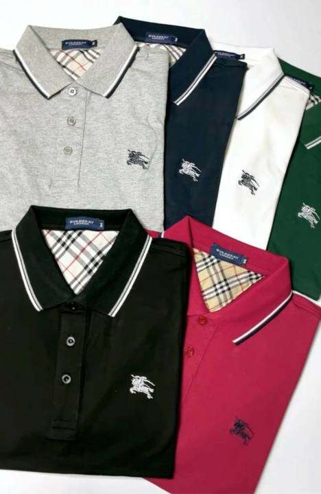 Burberry polo best sale shirt mens price