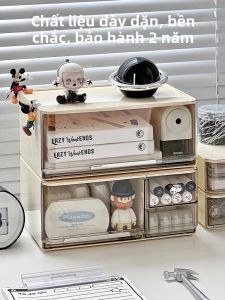 Hộp Lưu Trữ Ngăn Kéo Mica Trong Suốt Chống Bụi