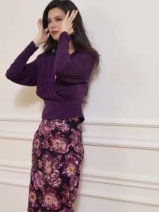Vintage Evening Style Lace-up Design Luxurious Dress Suit