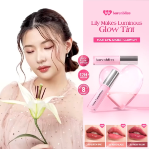 【Best Selling】 BNB barenbliss Lily Makes Luminous Glow Tint Lip Tint Melembapkan Dan Berkilau Tahan Lama 12 Jam - Lazada