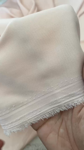 Vải Lụa Chéo Hồng Da - Chất Mềm Rũ Không Giãn Khổ 1m5 - May Áo Kiểu Đầm Váy Quần Ống Rộng