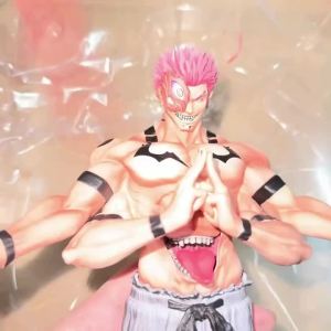 Bandai | Trendy Jujutsu KaisenRyomen Sukuna Early Form 30cm Action Figure: Cursed Spirit Model Statue PVC Anime Collection Model Gift