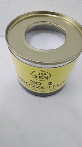 BRONZE FLUX ผงประสานทองเหลือง ฟลักซ์เชื่อมทองเหลือง ขนาด 7 ONZ No.2 ฟลักซ์เชื่อม น้ำยาประสานทองแดง ผงประสาน ของแท้