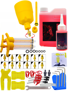 Oil Brake Fluid for Bicycles Compatible with Shimano Magura Disc Brake Supplemental Oil Mineral Oil Universal Injection Tool