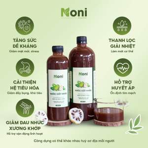 Nước Cốt Nhàu Không Đường 1L – Ủ Lên Men Tự Nhiên Nguyên Chất Thanh Dịu