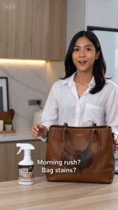 Japanese Plant-Based Leather Cleaner for Bags Mabisa at Ligtas na Pantanggal ng Mantsa Pampamilya!
