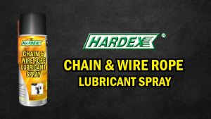 Hardex Chain & Wire Rope Lubricant Aerosol Spray HD-500 (400ml) | Roller Chain Spray I Motorbike Motorcycle Chain Lube