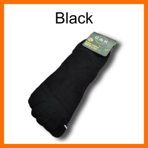 🇲🇾Ready Stock🇲🇾Bamboo Deodorant 5 Toe Socks Adults/Anti-Bau 5 Jari Stoking Dewasa(竹炭防臭五指袜)